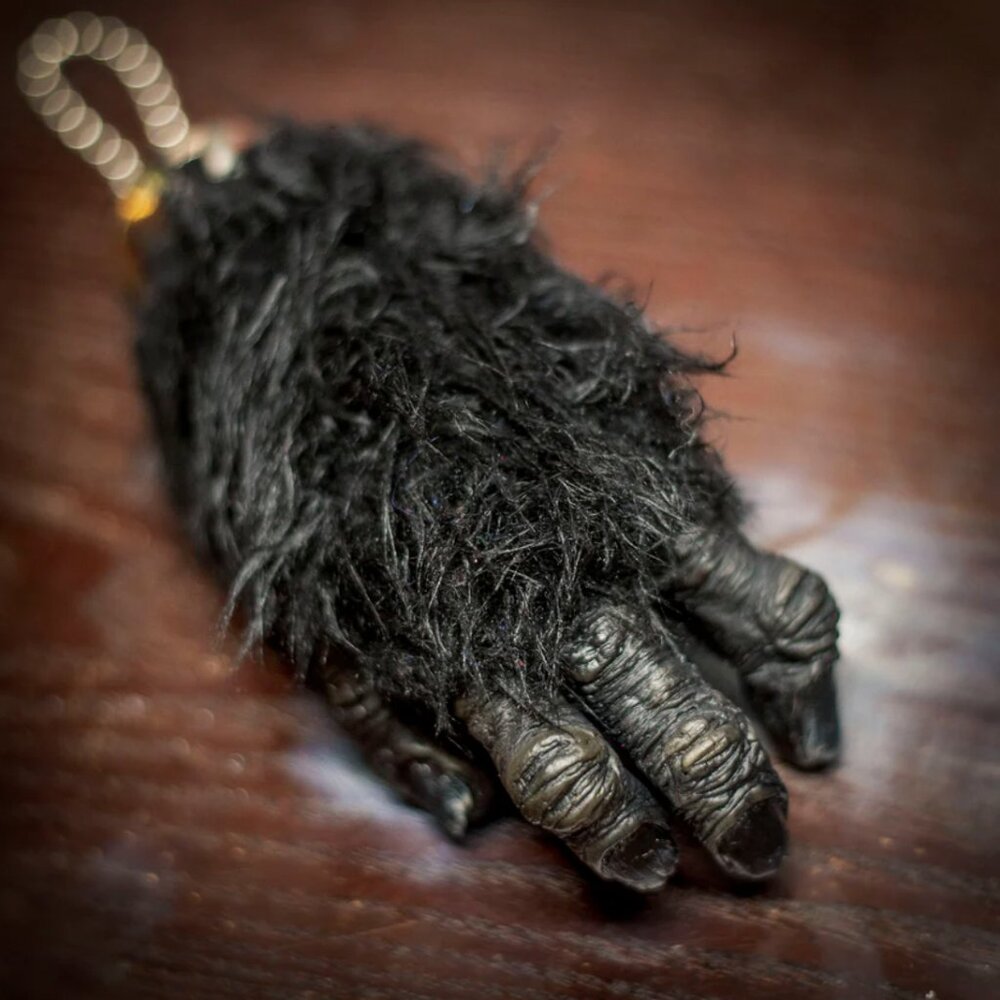 NEW 2019 MONSTER SANDBOX CURSED MONKEY PAW ODDITY ARTIST SCULPTURE GAFF